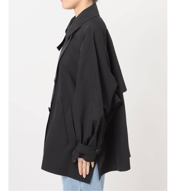 IENA「《新色あり/追加4/洗濯機洗い可》ポプリンオーバーショートコート」|その他|