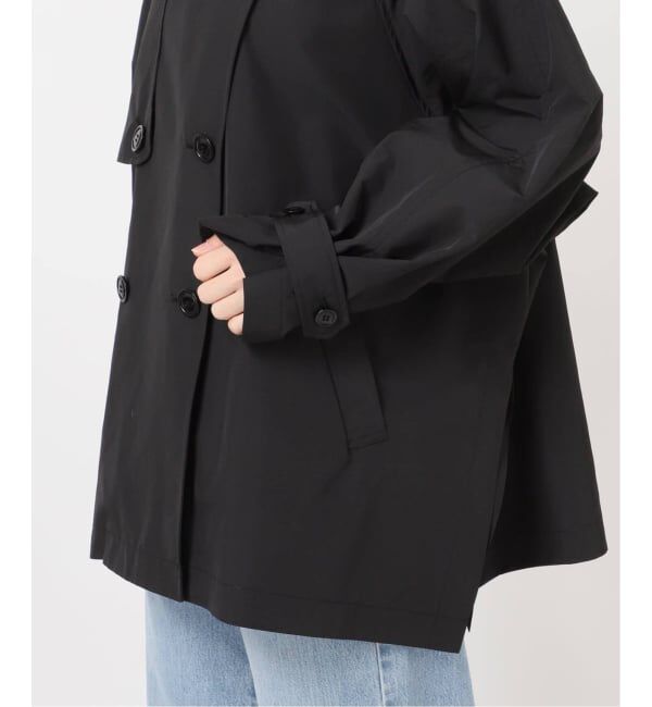 IENA「《新色あり/追加4/洗濯機洗い可》ポプリンオーバーショートコート」|その他|