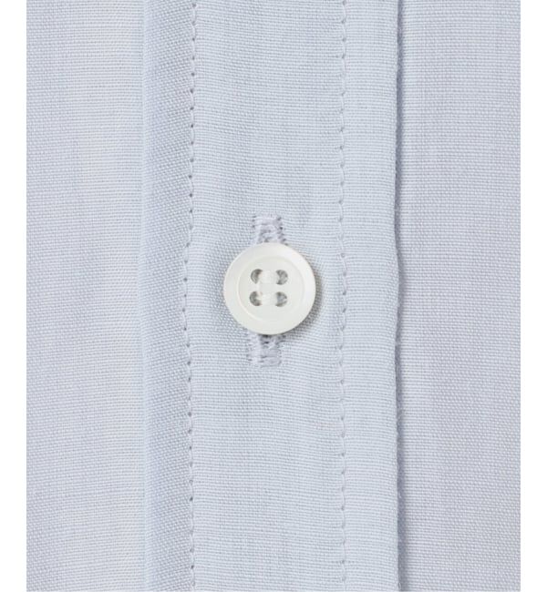 IENA「《一部カラーWEB限定》ラミーリヨセルバンドカラーシャツ」|シャツ・ブラウス|