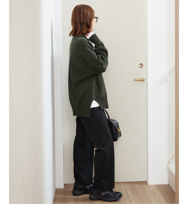 SLOBE IENA「《WEB限定/追加2》バルキーコットンプルオーバー」|ニット・セーター|