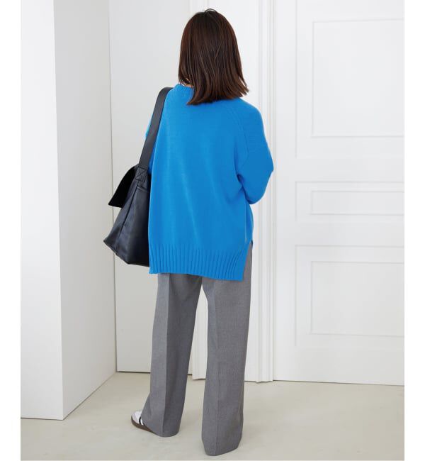 SLOBE IENA「《WEB限定/追加2》バルキーコットンプルオーバー」|ニット・セーター|