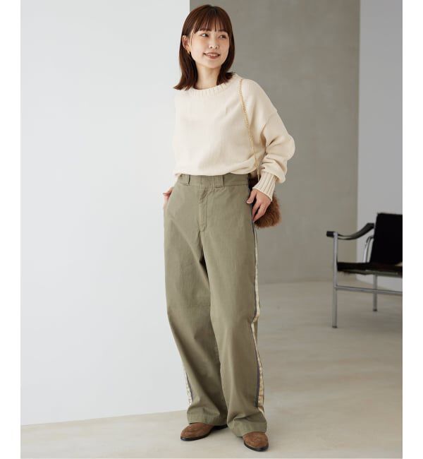 SLOBE IENA「《WEB限定/追加2》バルキーコットンプルオーバー」|ニット・セーター|