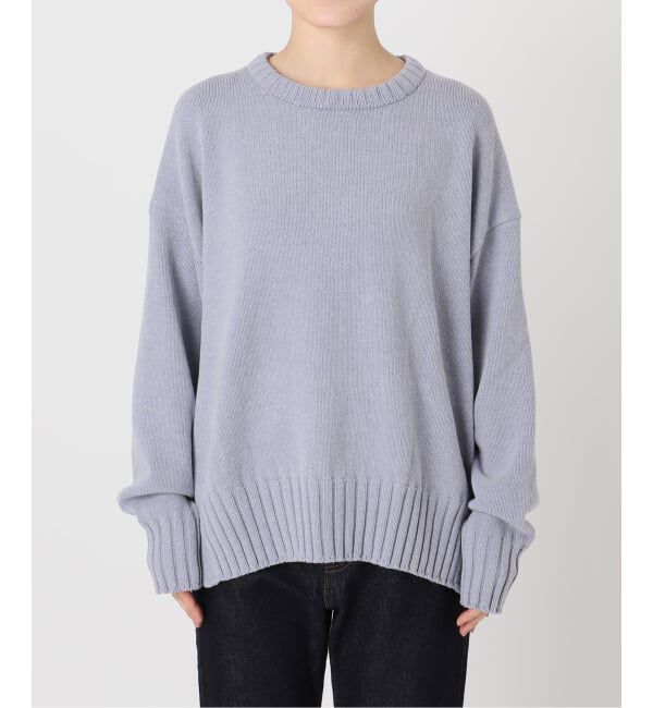 SLOBE IENA「《WEB限定/追加2》バルキーコットンプルオーバー」|ニット・セーター|