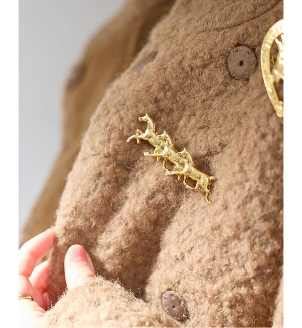 IENA「《WEB限定/追加2》IENA CHEVAL 3ROW ブローチC」|その他|