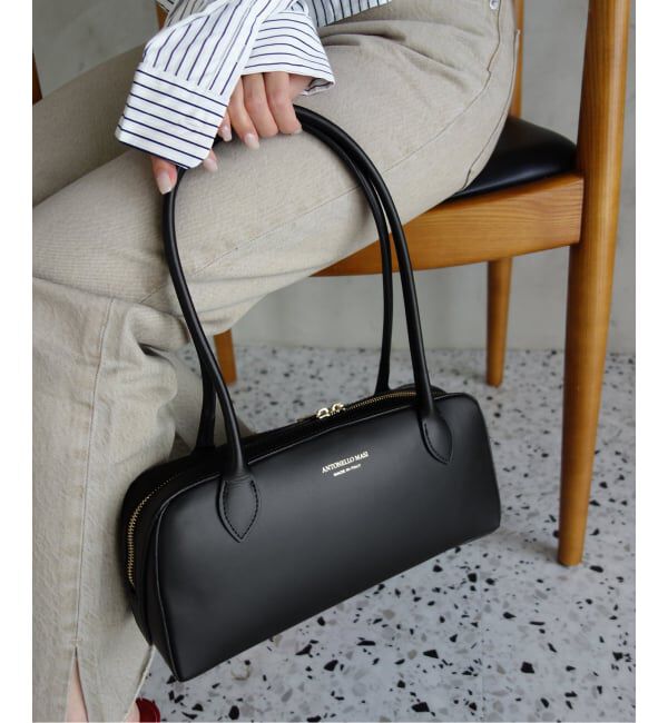 SLOBE IENA「ANTONELLO MASI SLOBE別注 ロングハンドルボストン GABRIELLA」|ボストンバッグ|