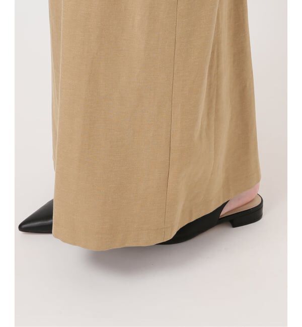 SLOBE IENA「《WEB限定》アイラインフロントジップジャンパースカート」|ワンピース|