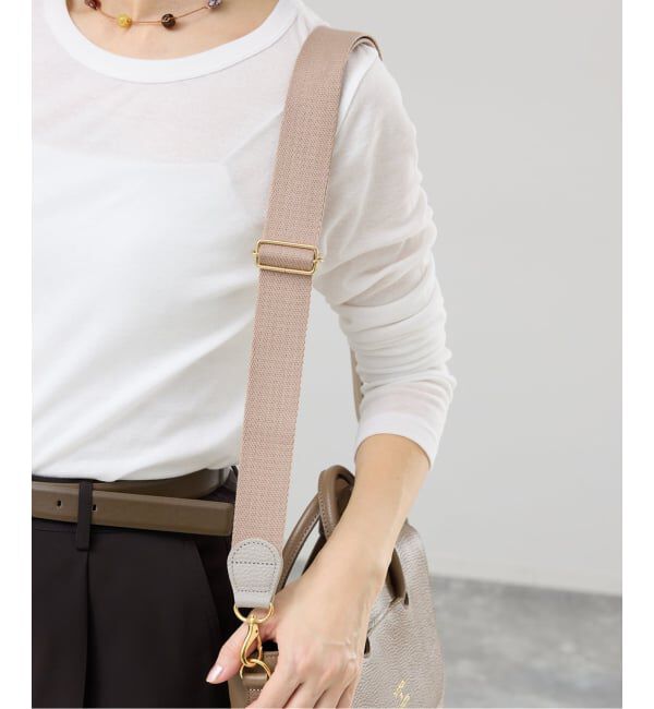 IENA「《WEB限定》YOUNG&OLSEN SHOULDER STRAP ストラップ YO2601-GD012」|その他|