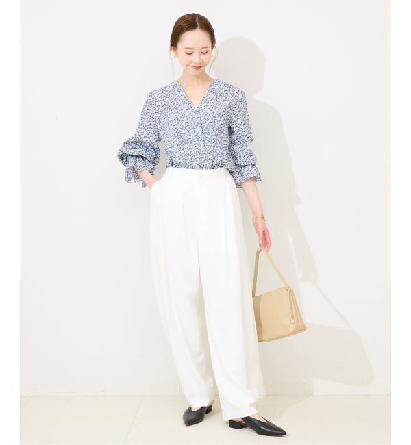 SLOBE IENA「SLOBE スクエアハンドルバッグ」|ハンドバッグ|