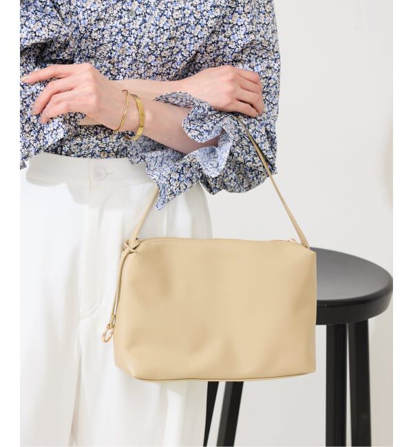 SLOBE IENA「SLOBE スクエアハンドルバッグ」|ハンドバッグ|