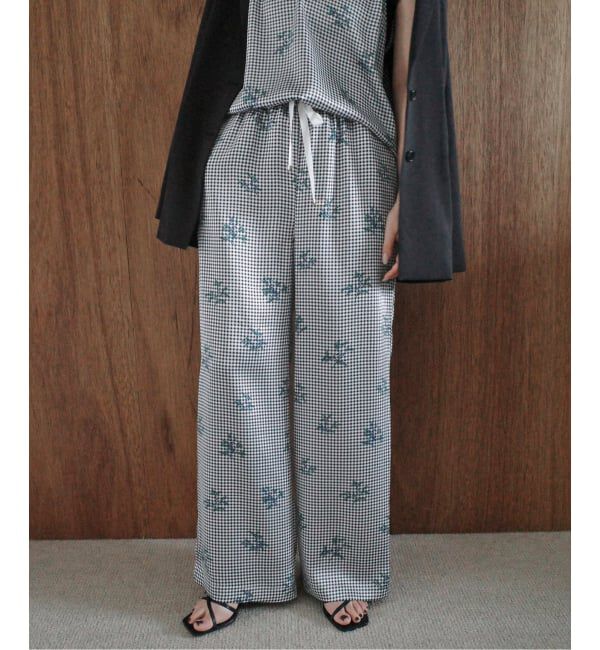 SLOBE IENA「Margaux Dereume &times; SLOBE サテンイージーパンツ」|その他|