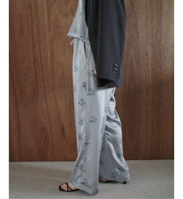 SLOBE IENA「Margaux Dereume &times; SLOBE サテンイージーパンツ」|その他|