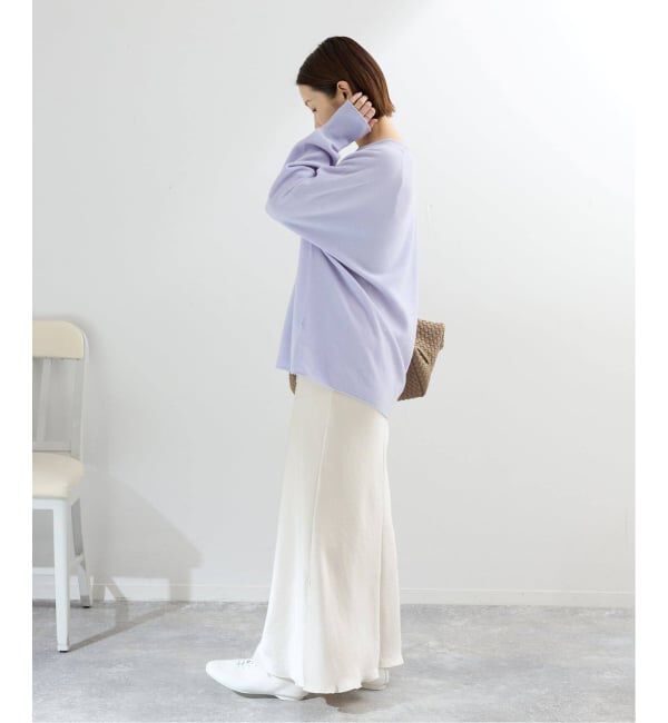 IENA「《追加17》ダブルサテンスカート」|スカート|