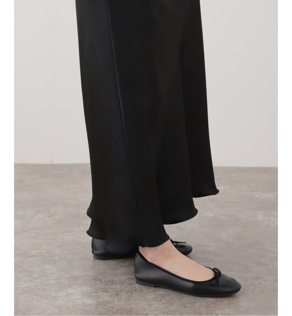 IENA「《追加17》ダブルサテンスカート」|スカート|