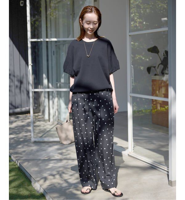 SLOBE IENA「《シリーズあり/追加予約》フィブリルリラックスパンツ」|その他|