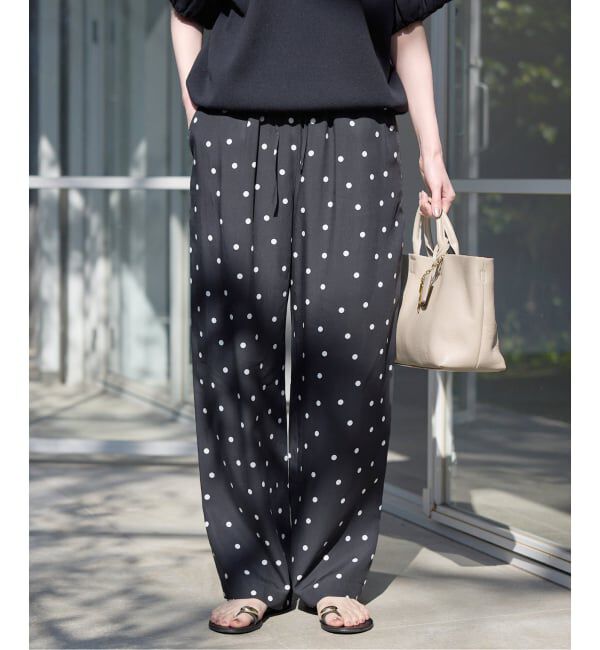 SLOBE IENA「《シリーズあり/追加予約》フィブリルリラックスパンツ」|その他|