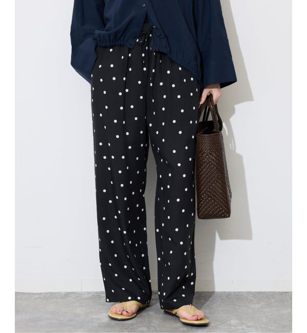 SLOBE IENA「《シリーズあり/追加予約》フィブリルリラックスパンツ」|その他|