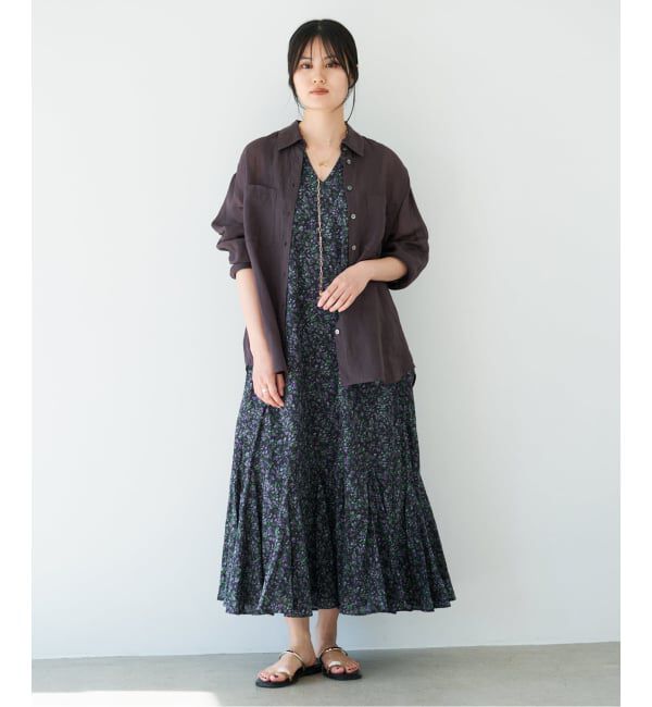 IENA「《セットアップ対応/予約》ラミーレギュラーカラーシャツ」|シャツ・ブラウス|