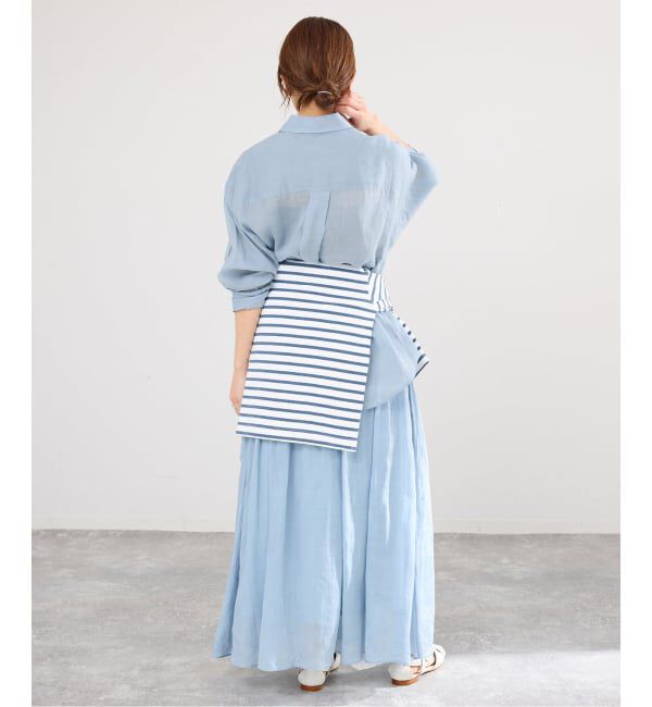 IENA「《セットアップ対応/予約》ラミーレギュラーカラーシャツ」|シャツ・ブラウス|