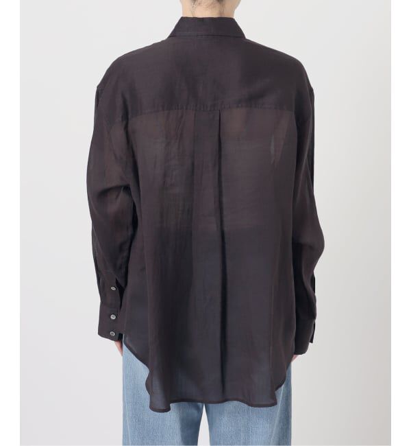 IENA「《セットアップ対応/予約》ラミーレギュラーカラーシャツ」|シャツ・ブラウス|