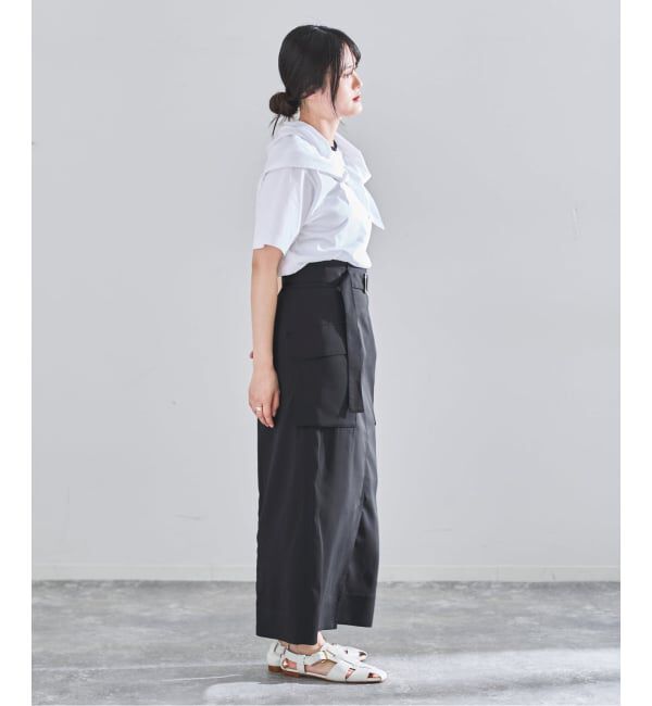 IENA「《予約》ハイツイストペンシルロングスカート」|スカート|