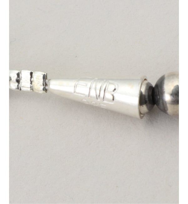 IENA LA BOUCLE「ERICKA NICOLAS BEGAY エリッカ ニコラス ビゲイ ナバホパール 5mm 40cm NPN-5-40」|ネックレス|