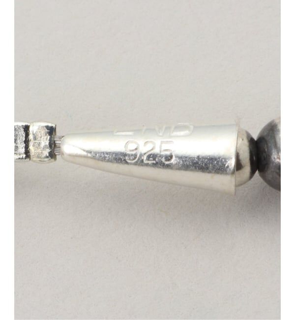 IENA LA BOUCLE「ERICKA NICOLAS BEGAY エリッカ ニコラス ビゲイ ナバホパール 5mm 40cm NPN-5-40」|ネックレス|