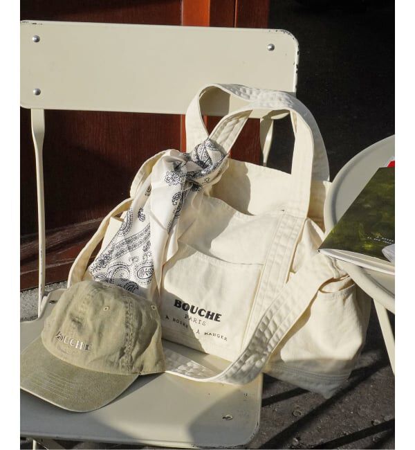 SLOBE IENA「《予約》BOUCHE SLOBE別注 シルクバンダナ」|バンダナ・スカーフ|