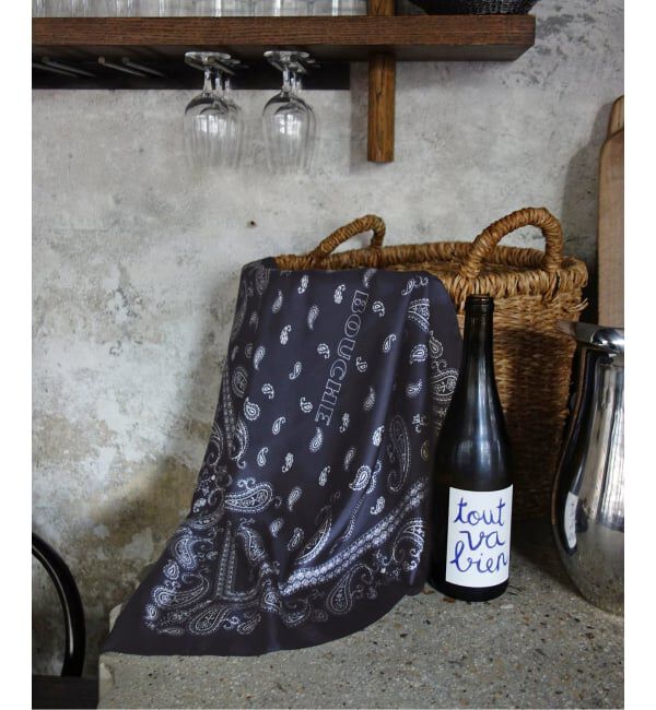 SLOBE IENA「《予約》BOUCHE SLOBE別注 シルクバンダナ」|バンダナ・スカーフ|