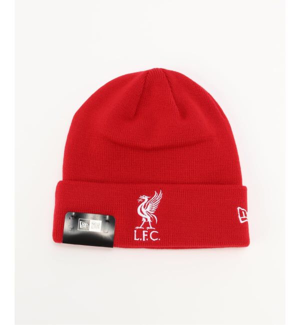 Liverpool FC「【Liverpool FC / リバプール FC】NEWERA CORE CUFF BEANIE」|ニット帽|レッド