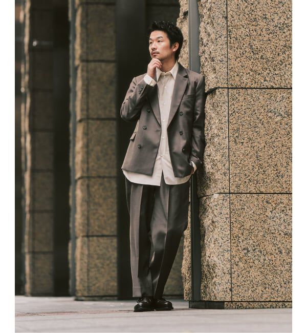 417 EDIFICE「TW ツイル  W ジャケット "セットアップ着用可能"」|テーラードジャケット|