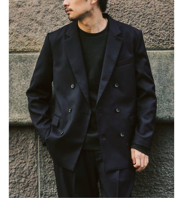 417 EDIFICE「TW ツイル  W ジャケット "セットアップ着用可能"」|テーラードジャケット|