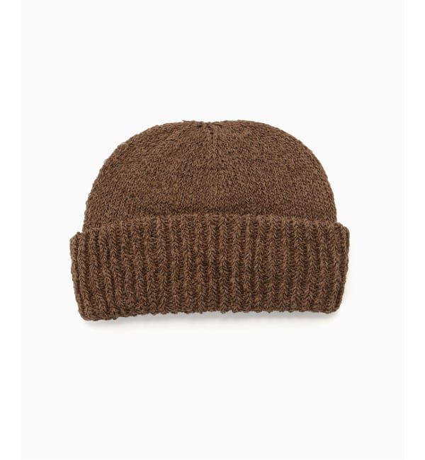417 EDIFICE「RACAL / ラカル Japanese Paper Roll Knit」|ニット帽|ブラウン