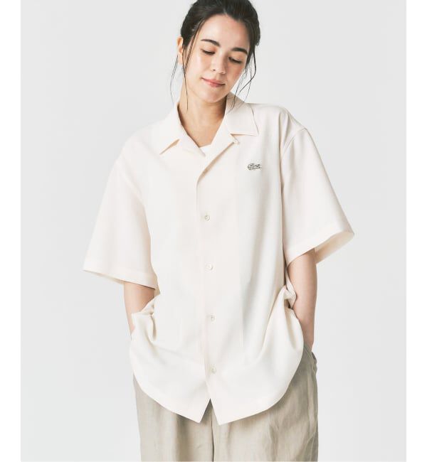 417 EDIFICE「【LACOSTE / ラコステ】417別注 クレープシャツ」|シャツ・ブラウス|