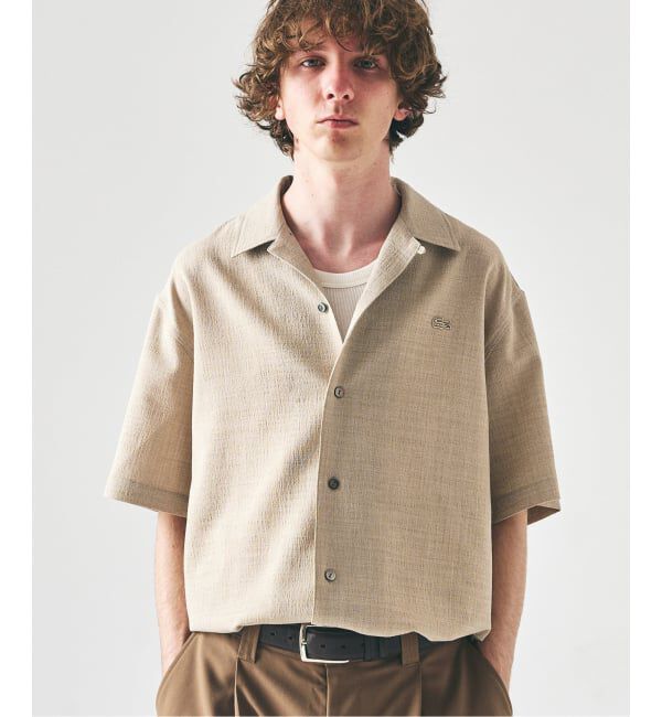 417 EDIFICE「【LACOSTE / ラコステ】417別注 クレープシャツ」|シャツ・ブラウス|