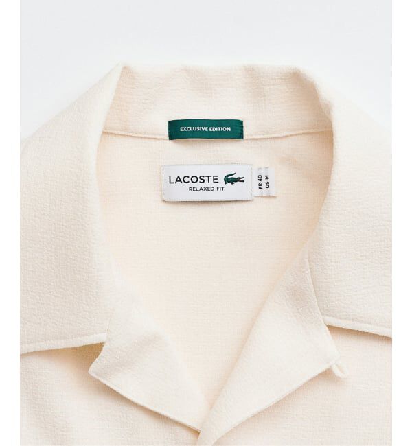417 EDIFICE「【LACOSTE / ラコステ】417別注 クレープシャツ」|シャツ・ブラウス|