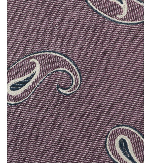 EDIFICE「FRANCO BASSI (フランコ バッシ) Melange Paisley タイ」|ネクタイ・蝶ネクタイ|