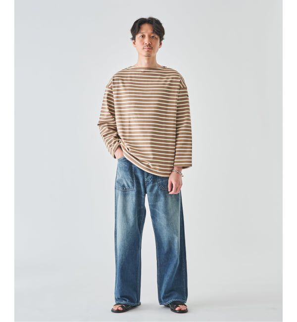 EDIFICE「SAINT JAMES (セントジェームス) 別注 ウエッソン ルーズ ボーダー」|Tシャツ・カットソー|