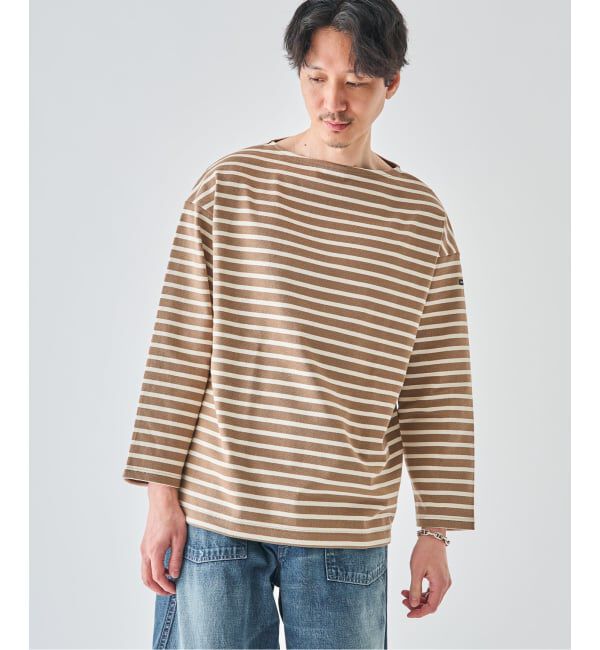 EDIFICE「SAINT JAMES (セントジェームス) 別注 ウエッソン ルーズ ボーダー」|Tシャツ・カットソー|