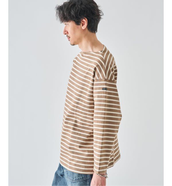 EDIFICE「SAINT JAMES (セントジェームス) 別注 ウエッソン ルーズ ボーダー」|Tシャツ・カットソー|