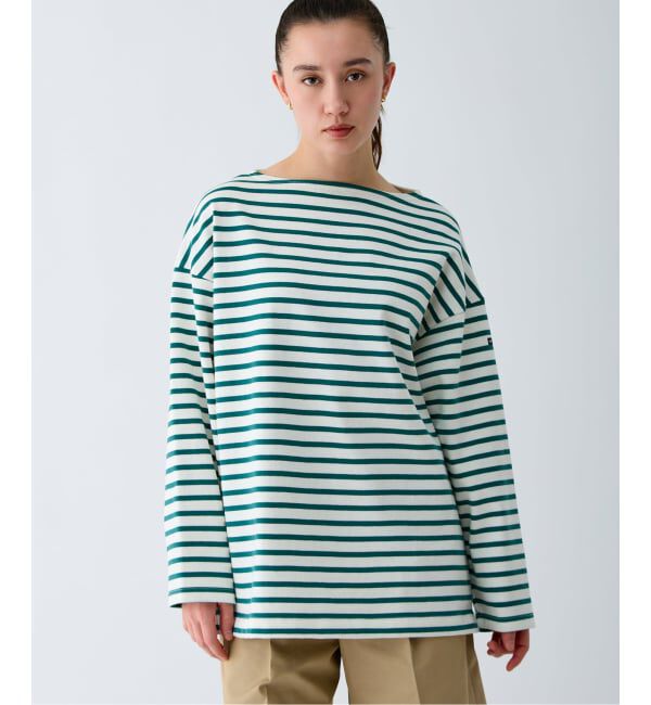 EDIFICE「SAINT JAMES (セントジェームス) 別注 ウエッソン ルーズ ボーダー」|Tシャツ・カットソー|