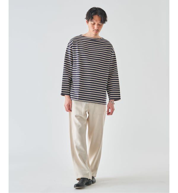 EDIFICE「SAINT JAMES (セントジェームス) 別注 ウエッソン ルーズ ボーダー」|Tシャツ・カットソー|