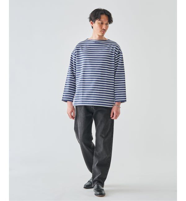 EDIFICE「SAINT JAMES (セントジェームス) 別注 ウエッソン ルーズ ボーダー」|Tシャツ・カットソー|