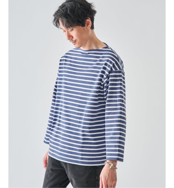 EDIFICE「SAINT JAMES (セントジェームス) 別注 ウエッソン ルーズ ボーダー」|Tシャツ・カットソー|