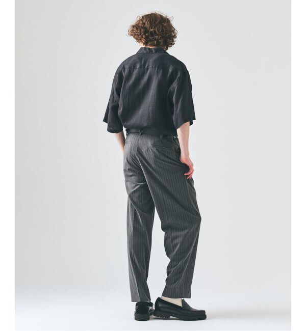 417 EDIFICE「TRツイル 2タックパンツ」|スラックス|