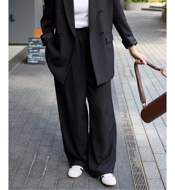 JOURNAL STANDARD「《追加3》ウールライクストレッチワイドパンツ」|その他|