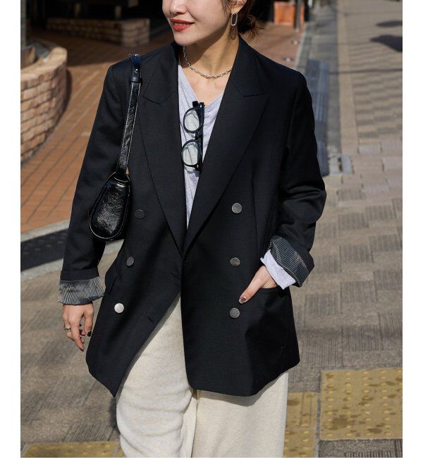 JOURNAL STANDARD「《追加3》ダブルブレステッドジャケット」|テーラードジャケット|
