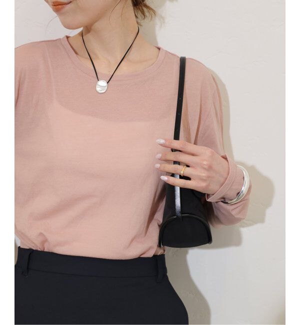 JOURNAL STANDARD「《追加3》クルーネックシアーロングTシャツ」|Tシャツ・カットソー|