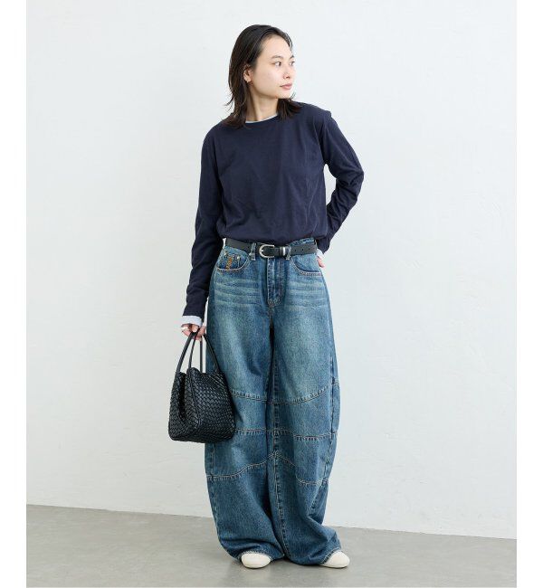 JOURNAL STANDARD「《追加3》クルーネックシアーロングTシャツ」|Tシャツ・カットソー|