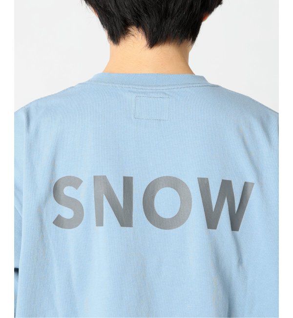 JOURNAL STANDARD relume「SNOW PEAK / スノーピーク 別注 &rdquo;PEAK SNOW&rdquo; ロゴTシャツ」|Tシャツ・カットソー|