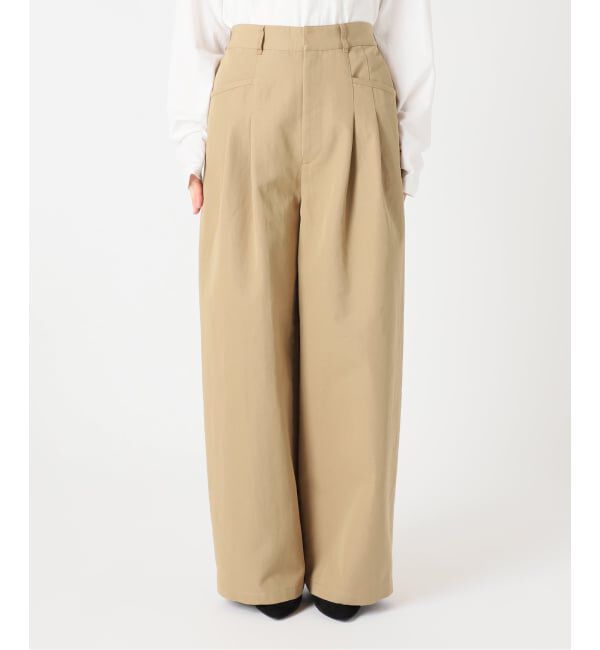 JOURNAL STANDARD relume「《追加 / 新色》2タックワイドパンツ」|チノ|